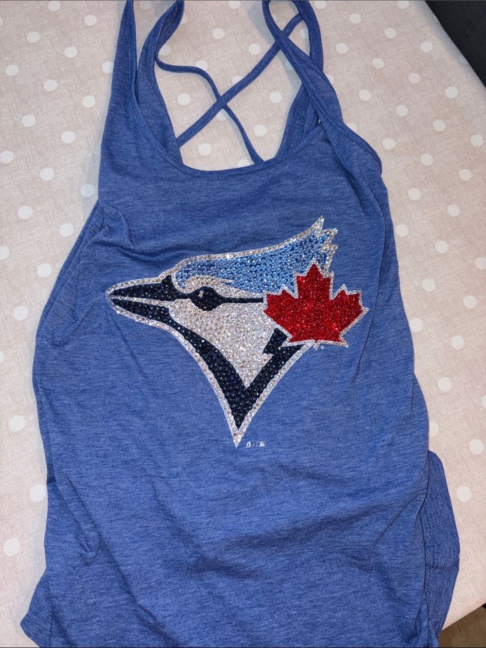 Rhinestone Toronto Blue Jays Tank Top